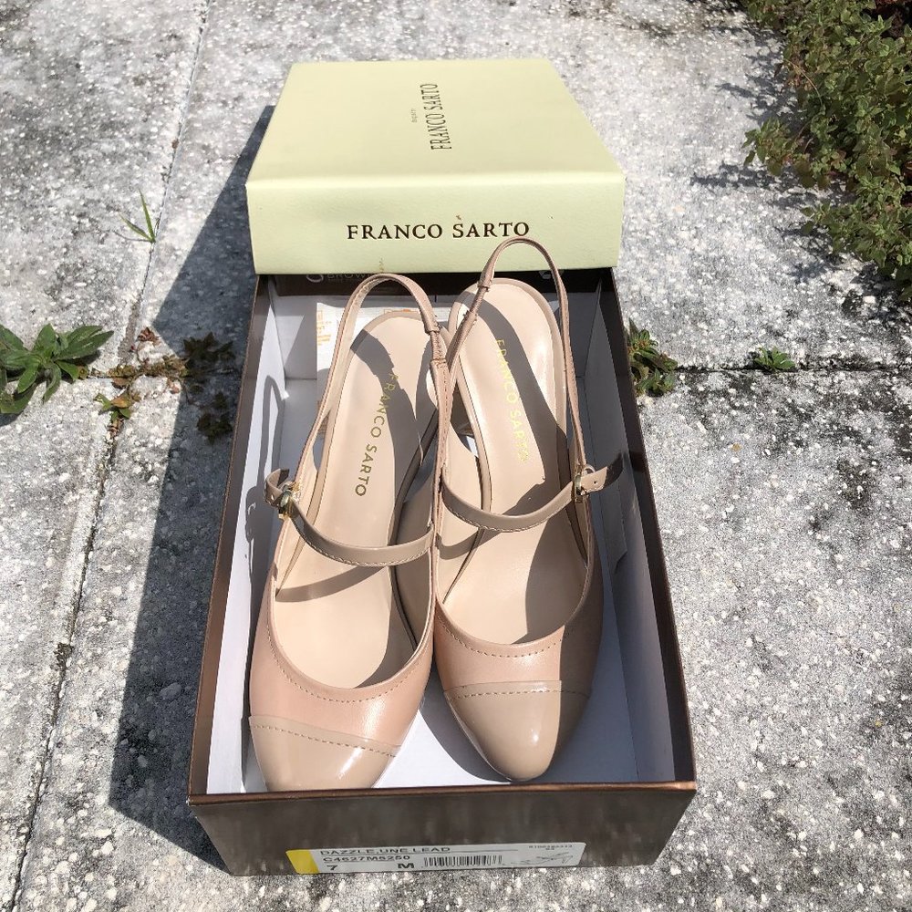 Franco Sarto, Size 7M, Tan